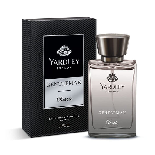 Yardley London Gentleman Classic Perfume| Fresh Woody Fougere Notes| Masculine Fragrance| Perfume For Men| 50Ml - Liquid