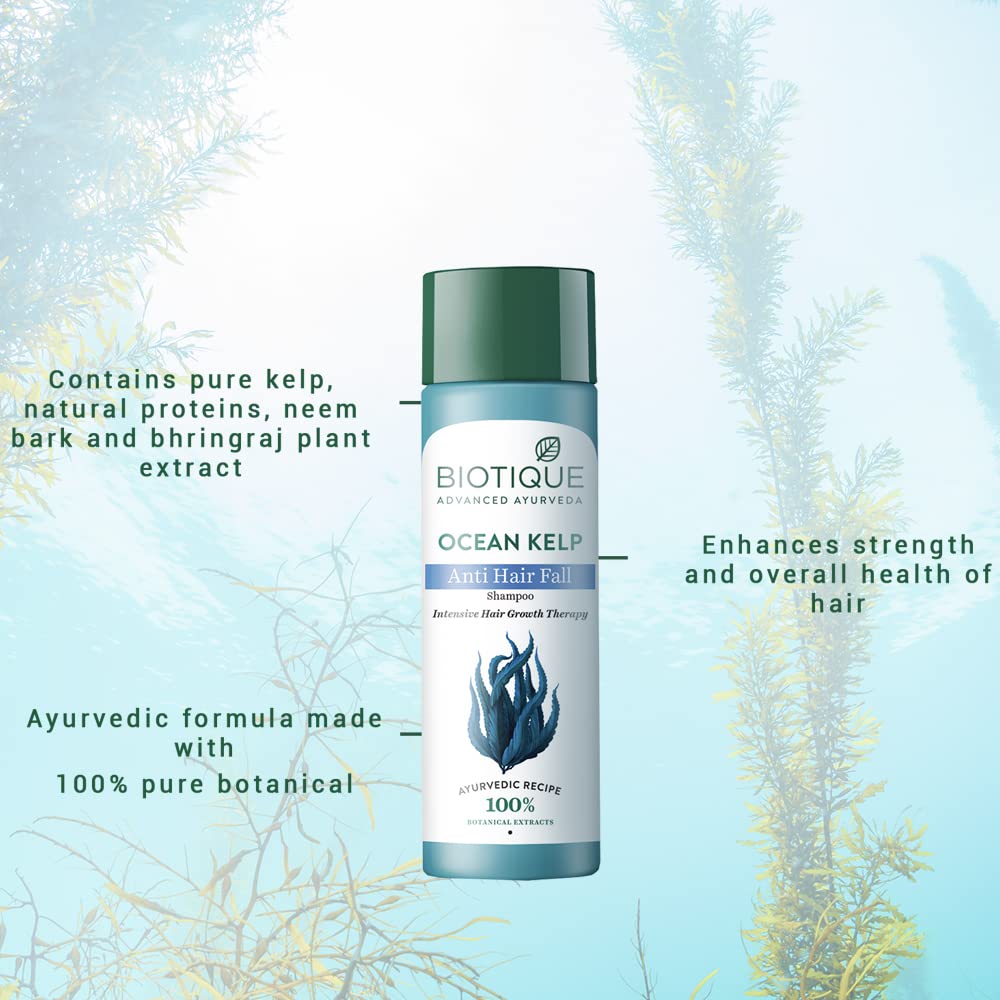 Biotique Ocean Kelp Anti Hair Fall Conditioner Intensive Hair Growth Therapy, 120ml