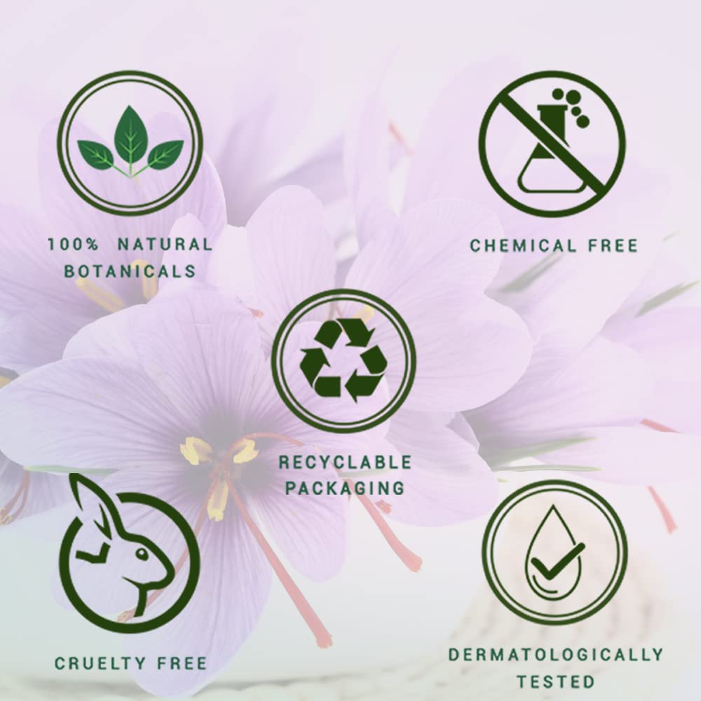 Biotique Bio Saffron Dew Youthful Moisturizer | Protects Skin Cells | Prevents Ageing and Retains Youthful Glow | 100% Botanical Extracts | Suitable for All Skin Types | 50g