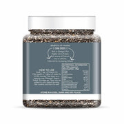 NatureVit Raw Chia Seeds 250g | Superfood for Eating | Rich in Omega-3, Fiber & Protein | Ideal for Weight Loss, Digestion & Energy | Gluten-Free & Vegan
