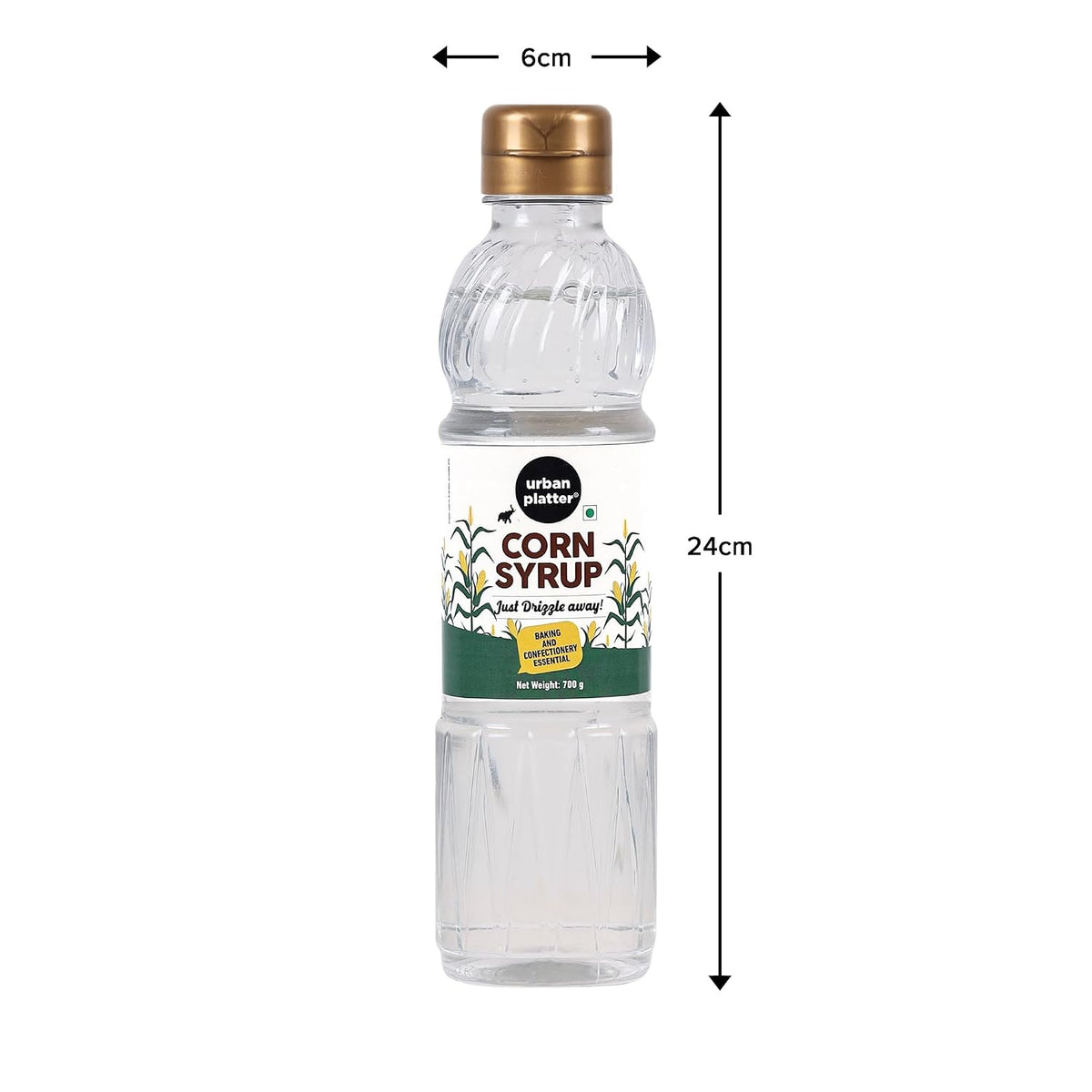 Urban Platter Corn Syrup, 700g (Non-GMO, Perfect for Baking and Desserts, Product of South Korea)