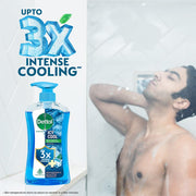 Dettol Icy Cool Body Wash and Shower Gel Pump for Men | Goodness of Salicylic Acid | Menthol Freshness | 500ml Pack of 2