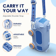 Toy Imagine Kids Water Bottle with Strap & Sipper