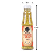 Urban Platter Vegan Bengal Mustard Kasundi Sauce, 200g (Pack of 2)