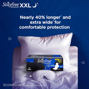 Stayfree Advanced XXL All Night Sanitary Pads For Women | 42 Pads | Ultra Soft Cover | 2x Coverage for All Round Protection | Helps Prevent Rashes & Skin Irritation