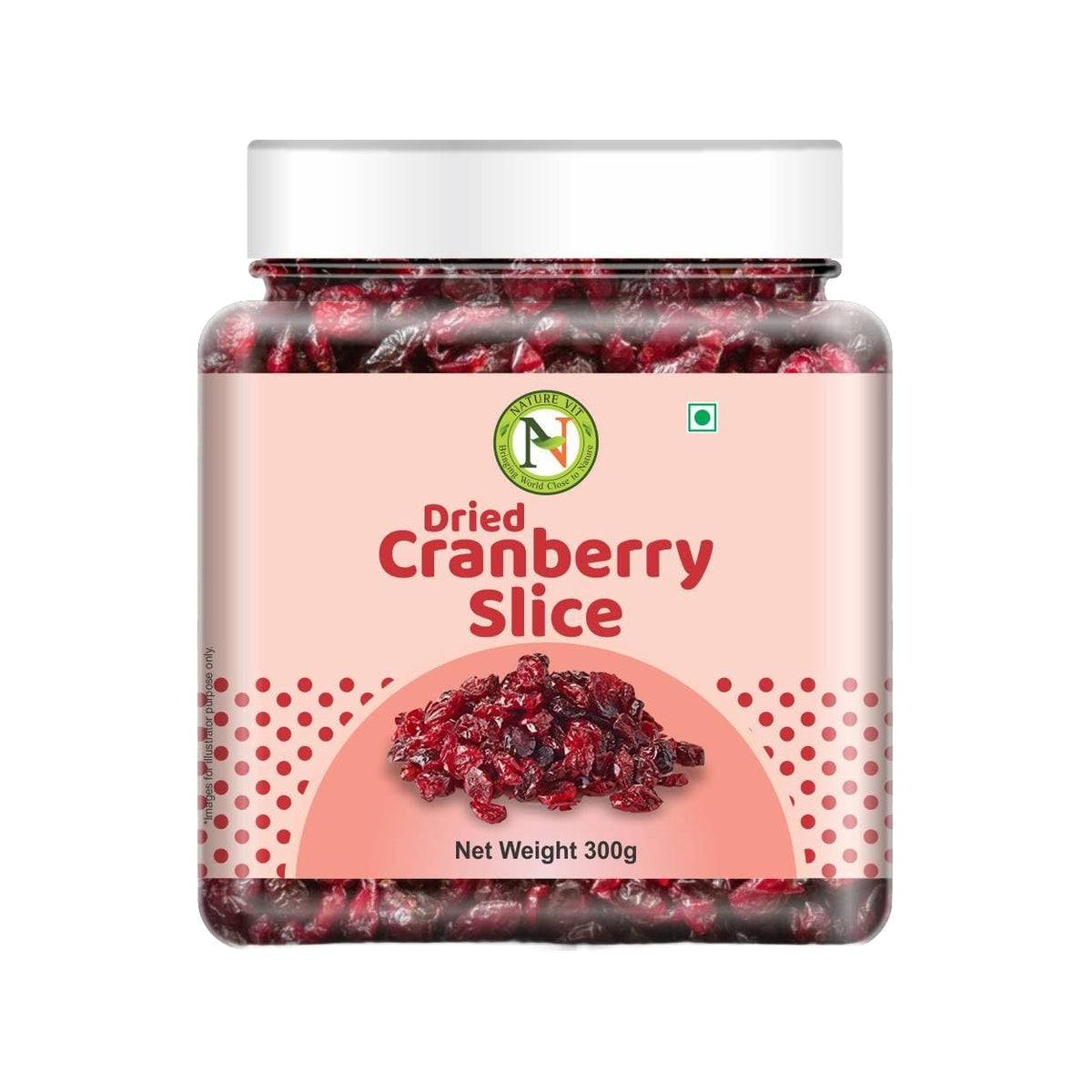 NatureVit Dried Blueberry & Cranberry Combo 600 Gram (300g + 300g) | Healthy Dried Berries | Antioxidant-Rich | Low Calorie Snack | Ideal for Snacking, Baking, Breakfast & Desserts