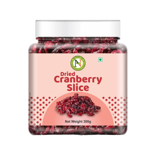 NatureVit Dried Blueberry & Cranberry Combo 600 Gram (300g + 300g) | Healthy Dried Berries | Antioxidant-Rich | Low Calorie Snack | Ideal for Snacking, Baking, Breakfast & Desserts