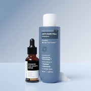 Bare Anatomy Expert Anti-Hair Fall Shampoo (100ml) & Advanced Hair Growth Serum (30ml) | Adenosine + Redensyl + Rice Water + Rosemary| Hair Growth & Hair Fall Control Combo for Women & Men