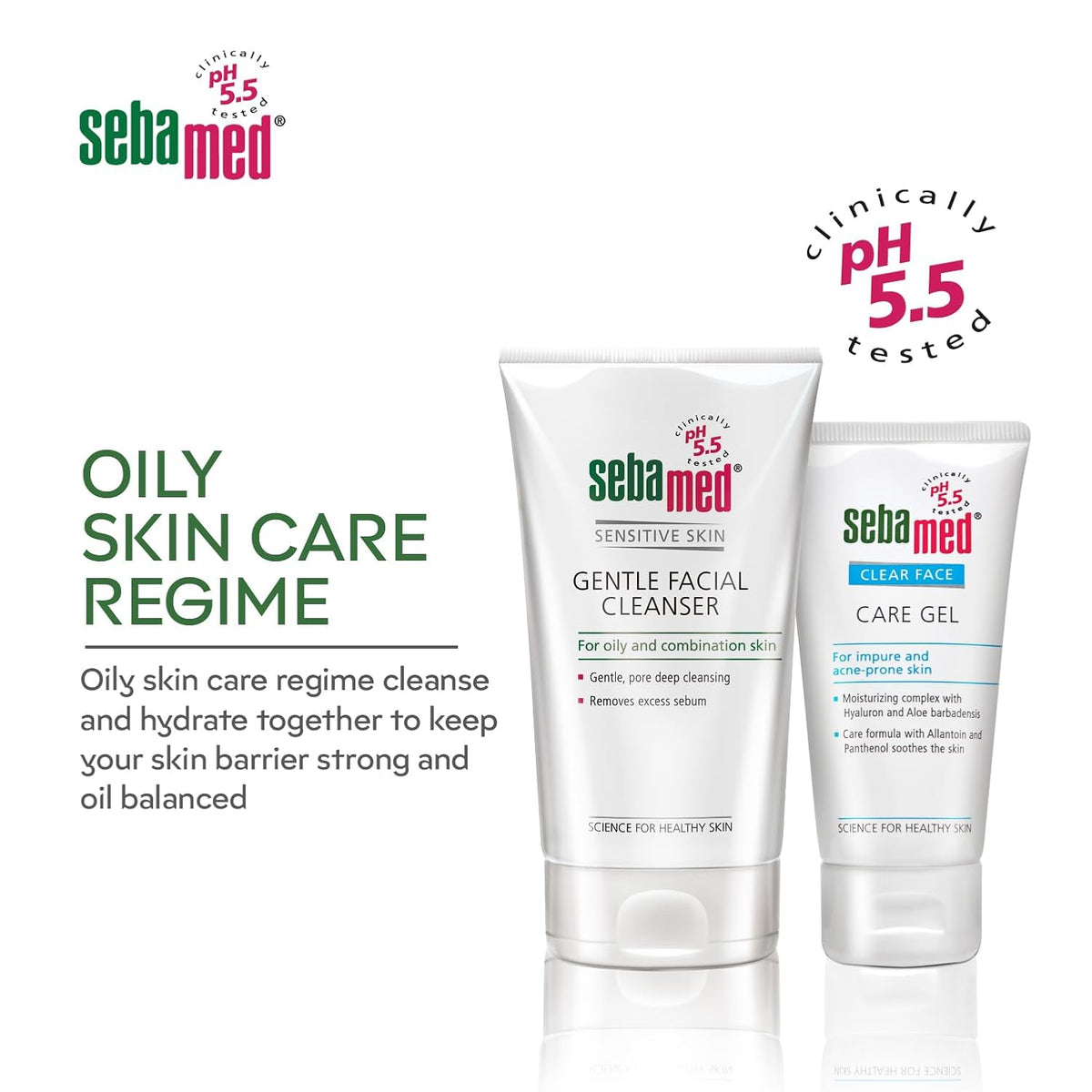 Sebamed Gentle Facial Cleanser| For Oily and Combination Skin