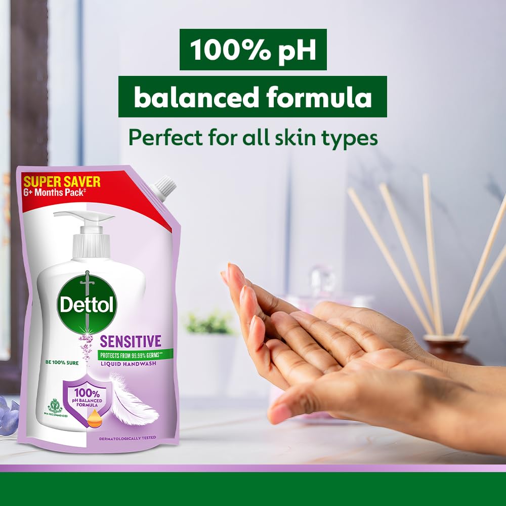 Dettol Sensitive Handwash,675ml Pack Of 3