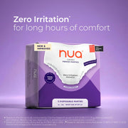 Nua 360° Comfort Period Pads (XL-XXL) | 15 Period Pads Pack of 3 | Ultra-Absorbent | Zero Irritation | 4x Comfort | For Heavy Flow | No rashes | Leakproof | Seamless | 100% Toxic-Free, Dermatologically Tested