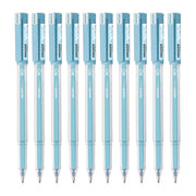 Hauser Germany Xo Jumbo Gel Pen Box Pack|0.6 Mm Tip Size|Water Proof Ink For Smooth Flow System|Comfortable Grip With Smudge Free Writing|Smooth,Sturdy&Refillable Pen|Blue Ink,Pack Of 20 Pens