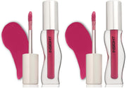 INSIGHT Hydra Creamy Lip Sheen - Pink Royalty | Glossy Finish | 2 in 1 Lipstick + Gloss | Infused with Ceramides & Vitamin B5 | One Swipe Rich Color (2.5 g) (Pack of 2)