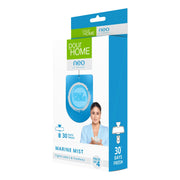 POUR HOME Marine Diffuser Neo Marine Mist Twist Air Freshener – Pack of 4 (30g Each) | Odor Eliminator, Long-Lasting Fragrance (4 x 7.5 ml)