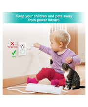 E-COSMOS Baby Safety Electric Socket Plug Cover Guards (Pack of 12) White
