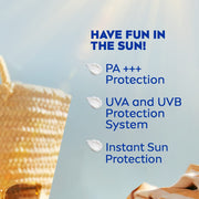 NIVEA SUN Protect and Moisture 125ml SPF 30 Sunscreen & NIVEA Shea Smooth 400ml Body Lotion