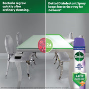 Dettol Multi-Surface Disinfectant Sanitizer Spray Bottle | 24 hours protection| Germ Kill on Hard and Soft Surfaces (Orchard Bloom, 225ml) (Pack of 3)