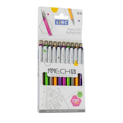 Linc 0.5mm Mech5 Mechanical Pencil, Multicolor Body (Pack of 10)