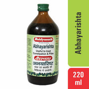 Baidyanath Abhayarishta I Ayurvedic Constipation Relief - 220 ML