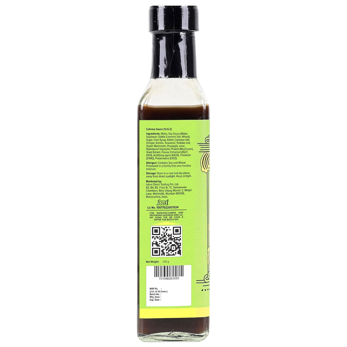 Urban Platter FYSH Sauce 250ml [ Plant Based, Rich Umami Flavour, Asian Condiment]