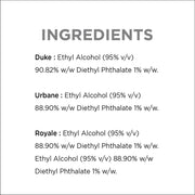 Yardley London Compact Perfume Tripack - Gentleman Royale + Gentelman Urbane + Gentleman Duke 18ml (Pack of 3)
