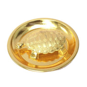 ASTRODIDI Kachua Plate for Good Luck Tortoise Plate (Metal: Mix Metal)