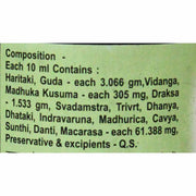 Baidyanath Abhayarishta I Ayurvedic Constipation Relief - 220 ML