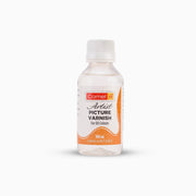 Camel Artist Picture Varnish for Oil Colour (Off-White) & Purified Linseed Oil for Colour (Yellow)
