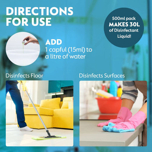 Dettol Liquid Disinfectant for Multi-Purpose Germ Protection, Menthol Cool, 200ml