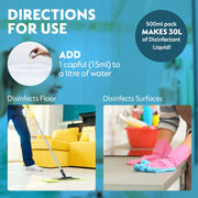 Dettol Liquid Disinfectant for Personal Hygiene, Surface Disinfection, Floor Cleaner (Menthol Cool, 200ml, Pack of 3)