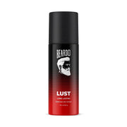 BEARDO PERFUME DEO SPRAY - Lust, 150ml | Get compliments with Long lasting Aromatic, Fougere Deodorant Brand | Ideal gift for Men | Christmas gift for men | Gift For Friends | Gift for men