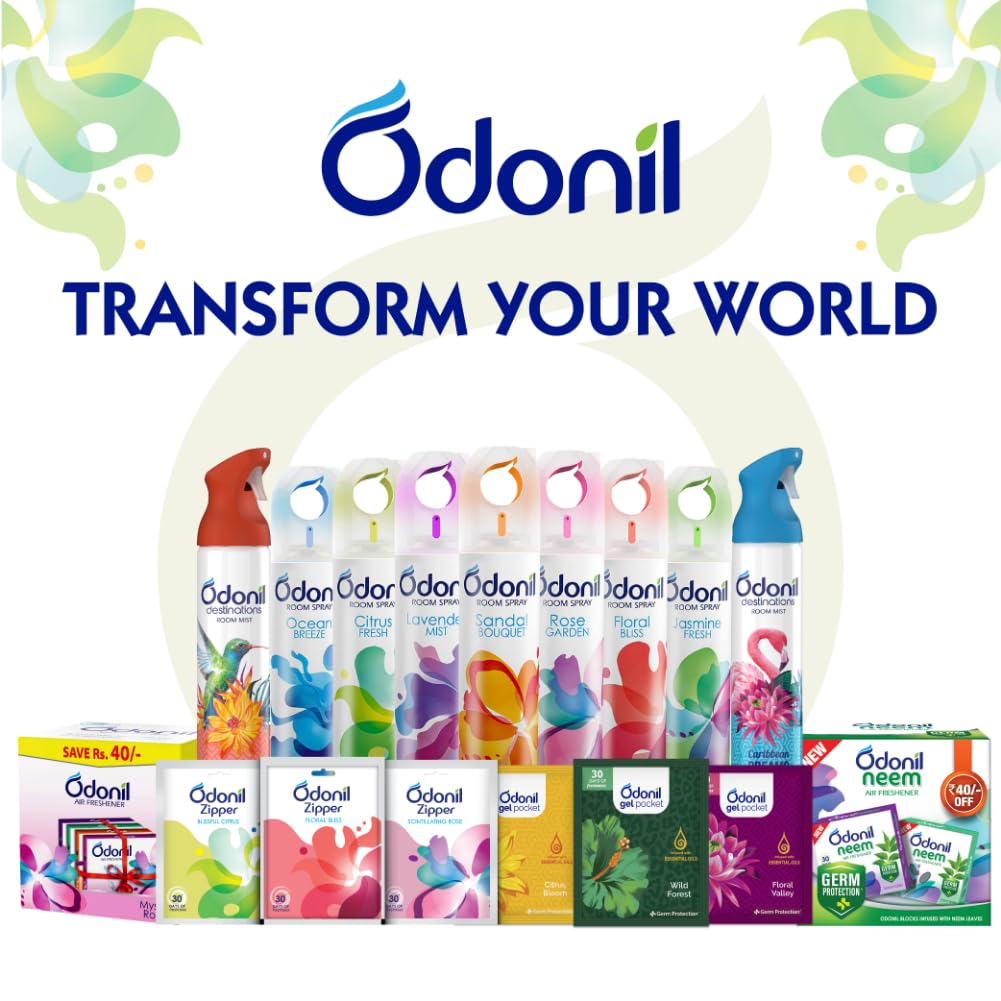 Odonil Room Air Freshner Spray, Citrus Fresh - 220 ml