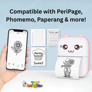 Toy Imagine Mini Portable Thermal Printer, Pink