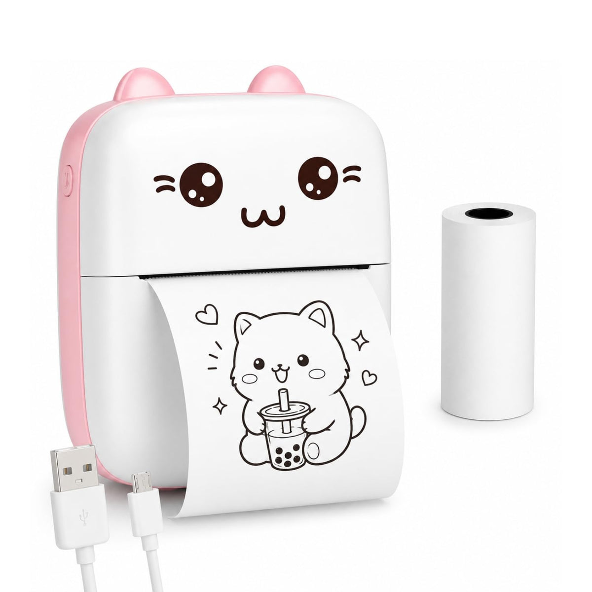 Toy Imagine Mini Portable Thermal Printer, Pink