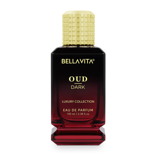 Bella Vita Luxury OUD DARK Eau De Parfum Perfume with Grapefruit, Vetiver,Orris,Dark Wood|Premium, Long Lasting Smokey & Woody Fragrance for Men 100ML