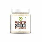 NatureVit White Cheese Powder 250 Gram | Rich & Creamy Flavour | Perfect for Popcorn, Pasta, Fries, Nachos & Sauces | Instant Cheese Seasoning Mix | 100% Vegetarian