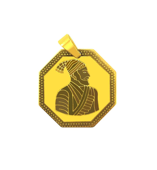 SHINDE EXPORTS Chatrapati Shivaji Maharaj Pendant/Locket