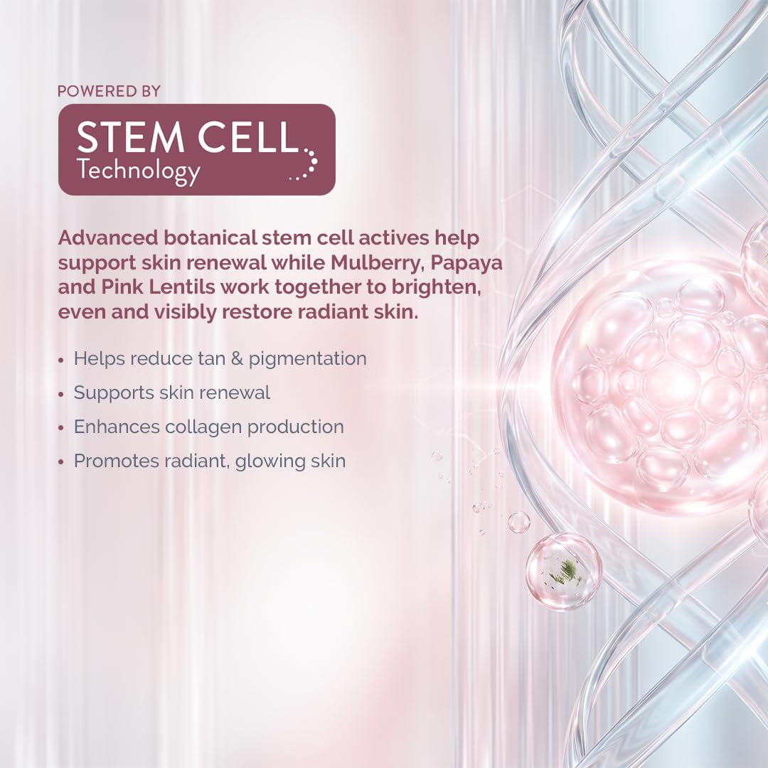 Biotique Professional Brightening + Whitening Stem Cell Face Wash 100ml