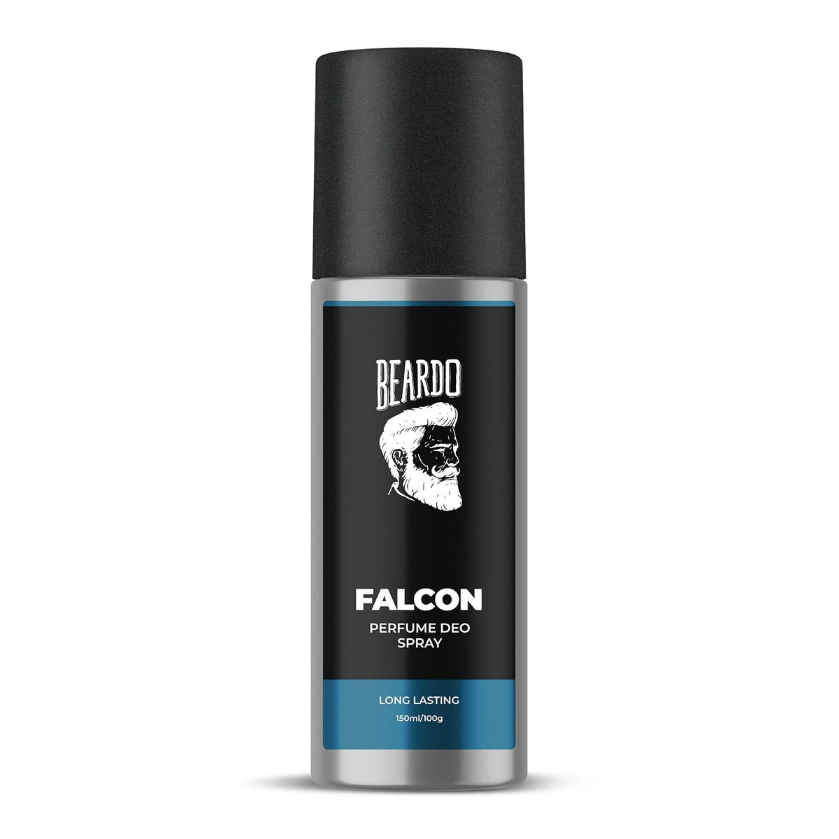 Beardo Falcon Perfume Deo 150ml | Amber Fresh Musk | Deodorant | Body Spray For Men | Long Lasting Fragrance | Gift For Brother | Gift For Friends