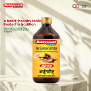 Baidyanath Arjunarista - 450 ml | Ayurvedic Heart & Respiratory Tonic | Herbal Tonic For Healthy Heart, Digestion, And Cardiac Function Support