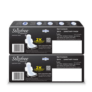 Stayfree Advanced XL All Night Sanitary Napkins (56 Count-Pack of 2, 28 Count)