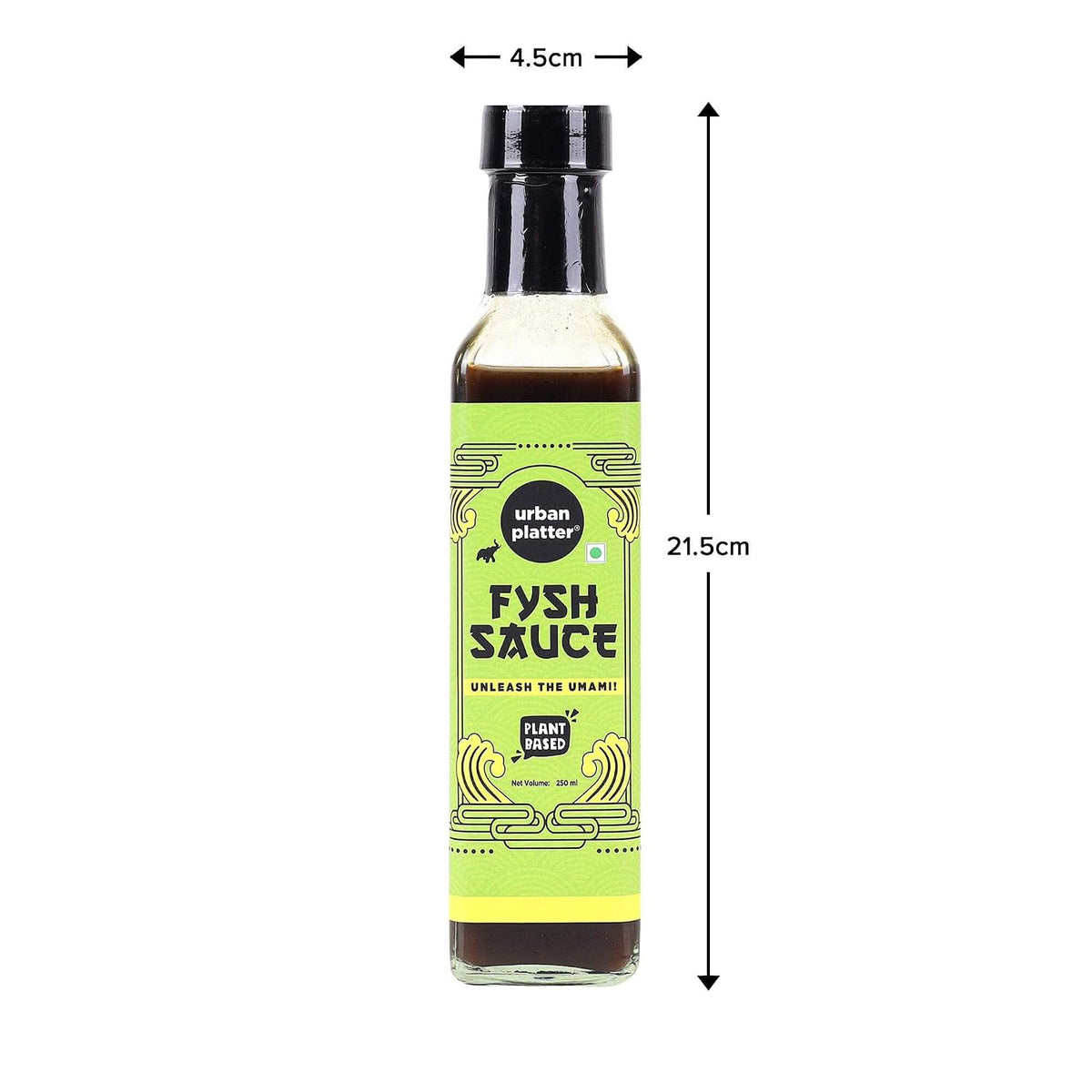 Urban Platter FYSH Sauce 250ml [ Plant Based, Rich Umami Flavour, Asian Condiment]