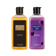 Bella Vita Luxury KLUB Man and Date Woman Body Wash Refreshing Shower Gel for Deep Cleansing, Hydrating & Moisturising Skin with Aloe Vera, 250ml Each