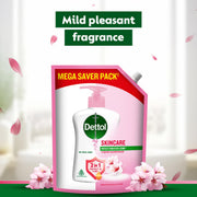 Dettol Liquid Handwash Refill - Skincare Moisturizing Hand Wash, 1350 ml, Pack of 2