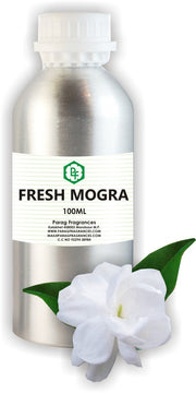 Parag Fragrances 100ml Natural, Long Lasting, Alcohol Free Attar (Fresh Mogra)