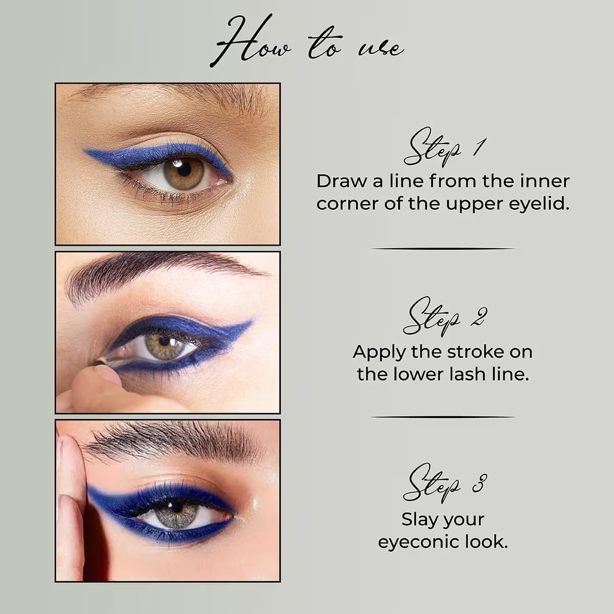 INSIGHT Intense Kohl Kajal Pencil - Nude | Matte Finish | All Day Wear | Waterproof | Single Stroke Application - (0.35 g)