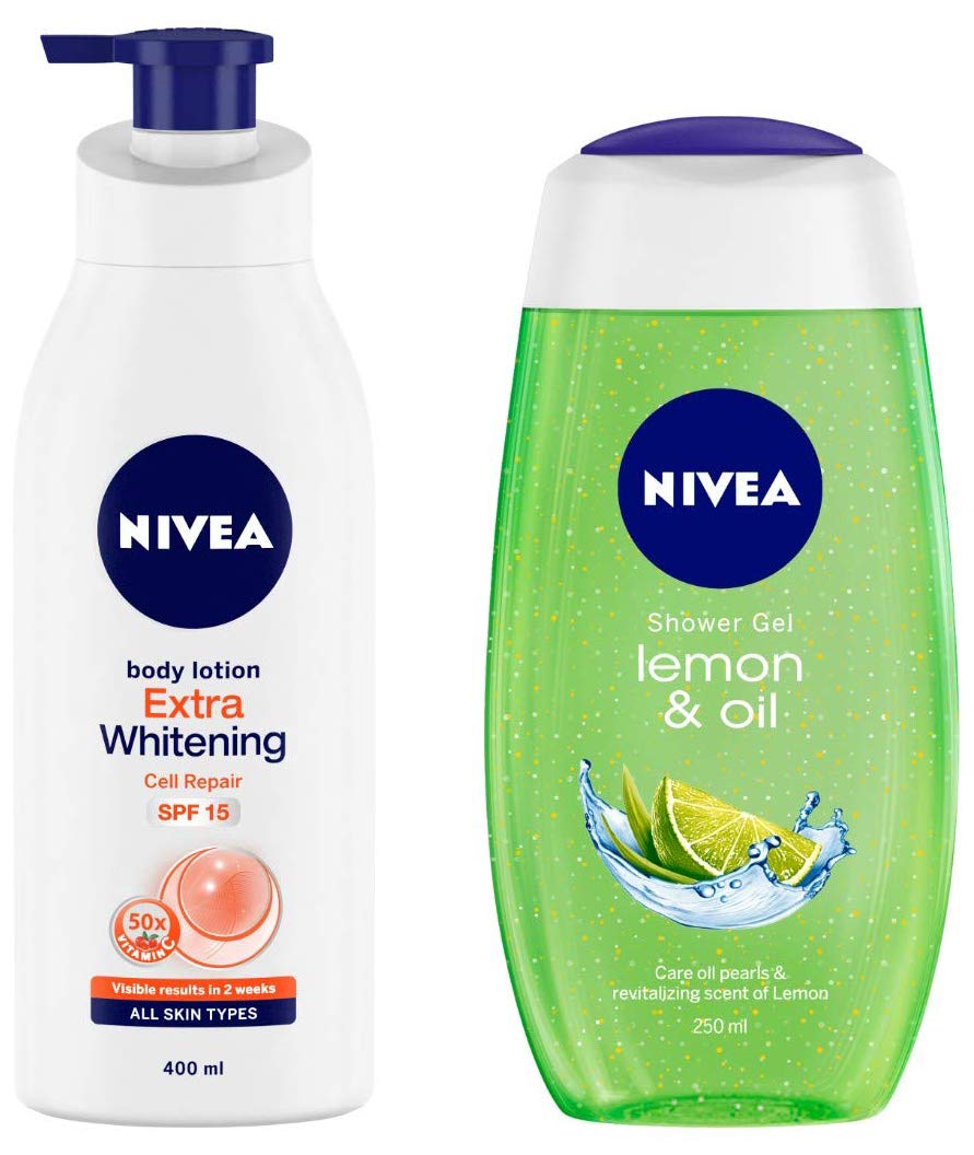 Nivea Shower Gel & Body Lotion Combo
