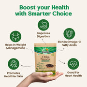 Zandu Chia Seeds, 200g I Premium & Raw Seeds I Rich in Omega-3 Fatty Acids I Helps in Weight Management