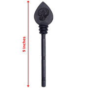 Aalayam Selveer Karungali Vel Original 9 Inches Height Natural Black 1 Piece
