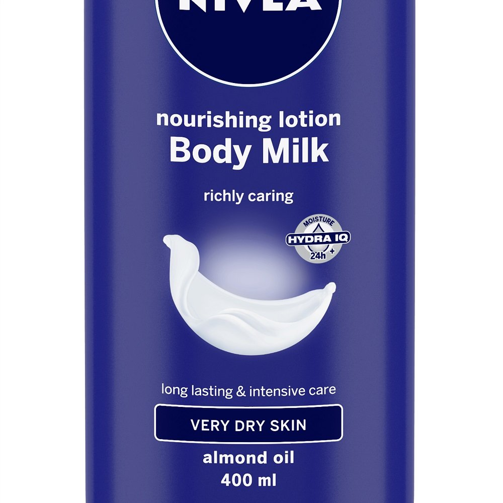 NIVEA Nourishing Lotion Body Milk for Very Dry Skin, 400ml